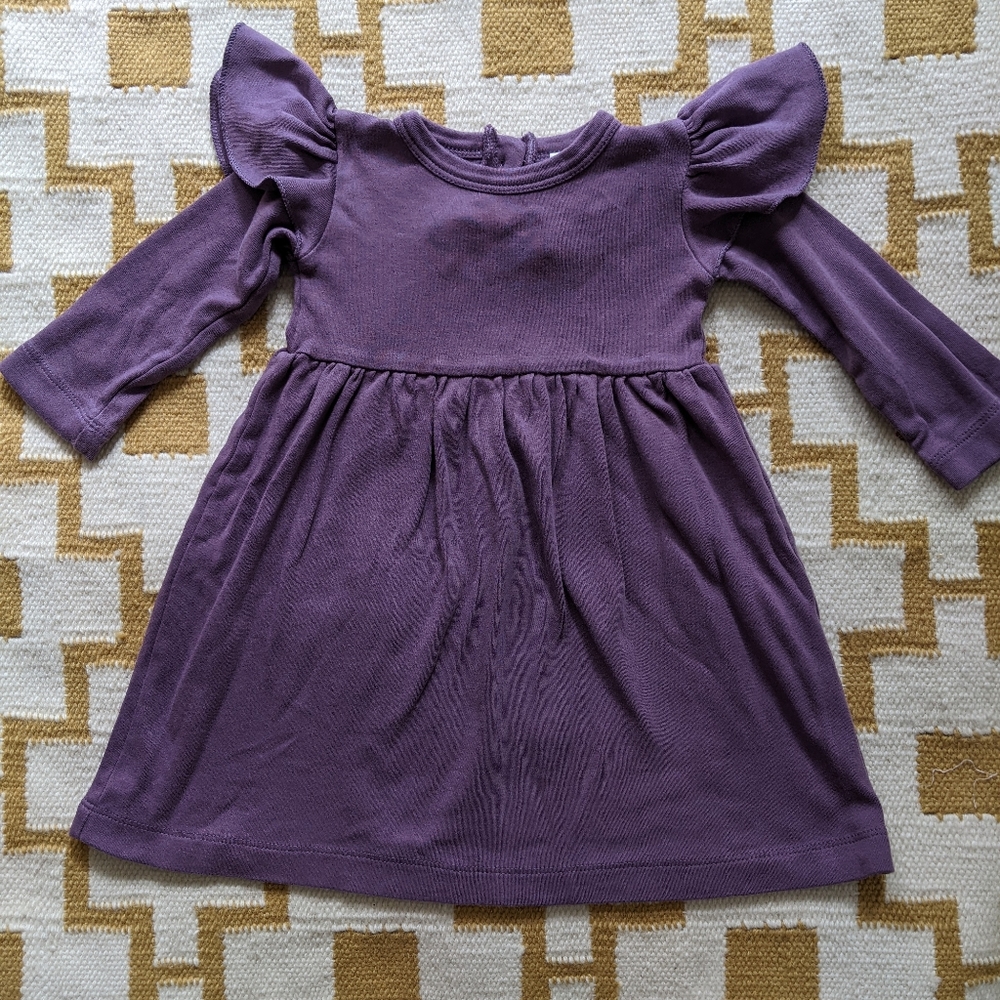 Kate Quinn Cotton Ruffle Dress